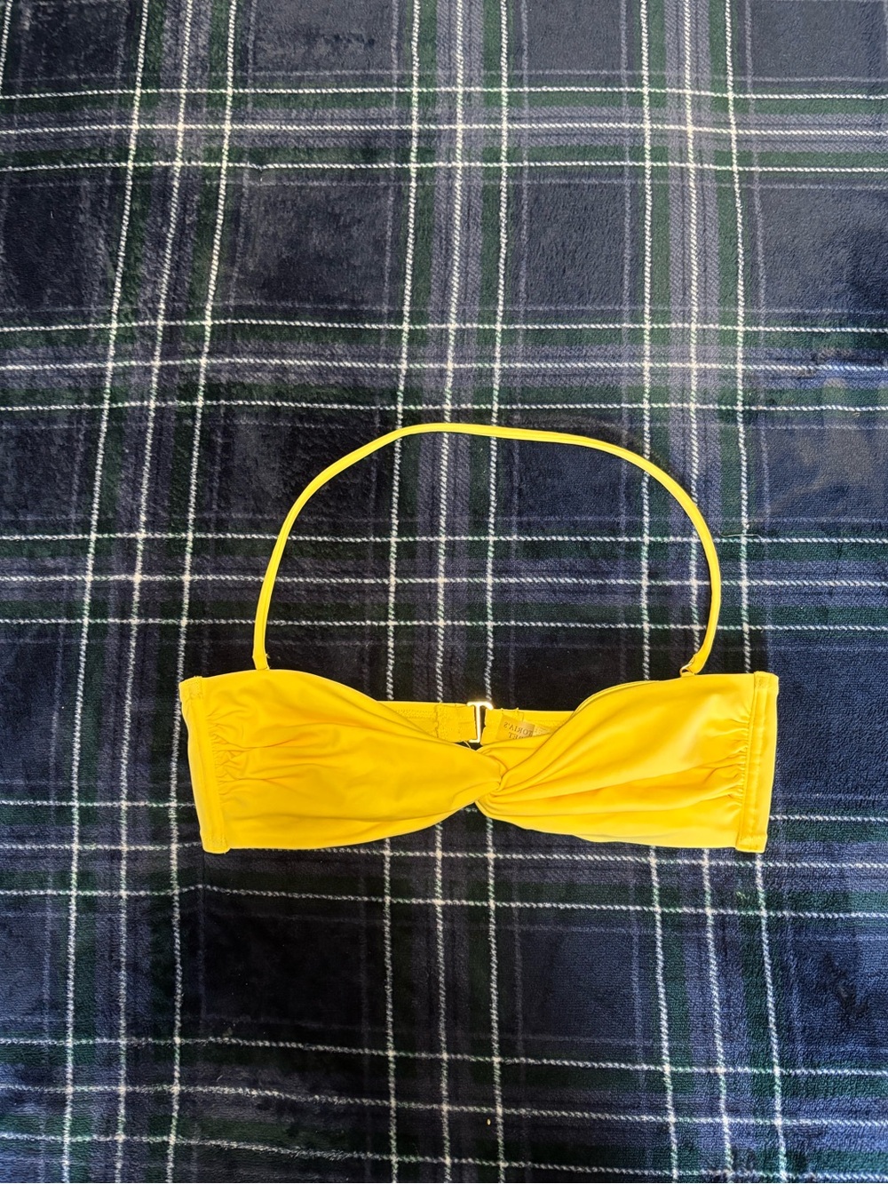 Butter Yellow Victoria secret bikini top. Size M.